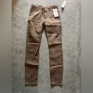 Khaki Slim Fit Pants - Replikate